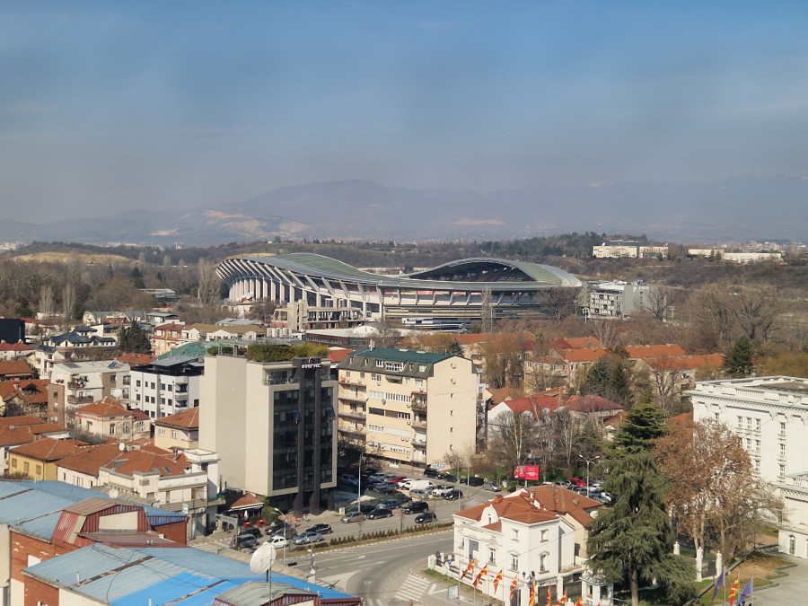 Skopje stadion blog