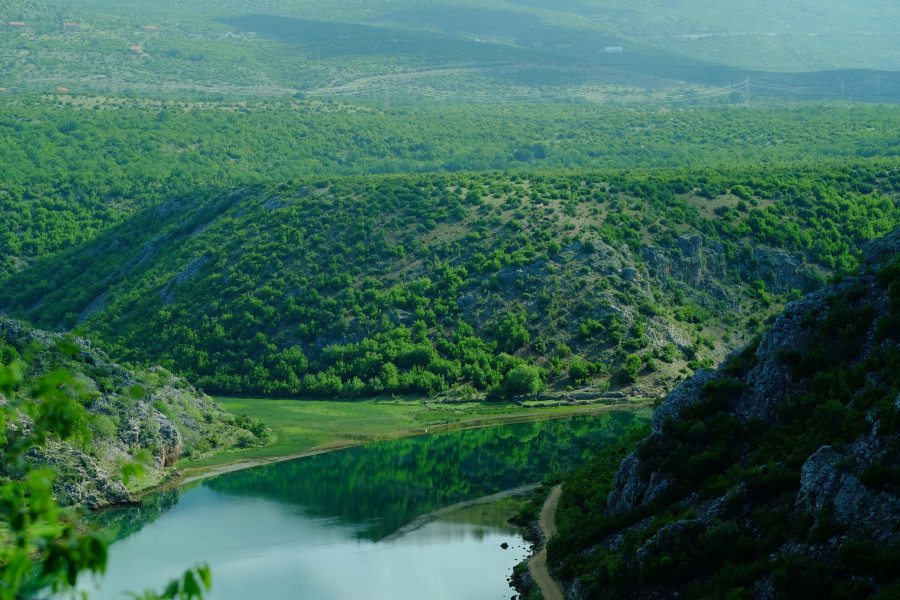 Zrmanja Fluss